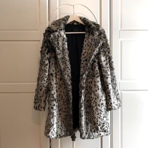 Talula Beckledge Snow Leopard Coat